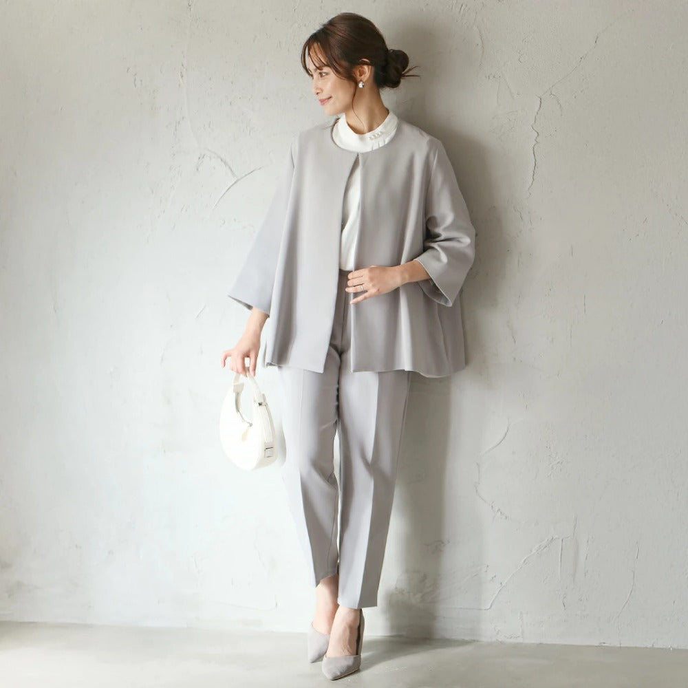 Two Piece Pantsuit with Top for Women - Dalila