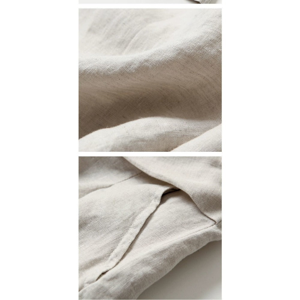 Wide-Leg High-Waisted Pants with Pleats for Women - Sonia