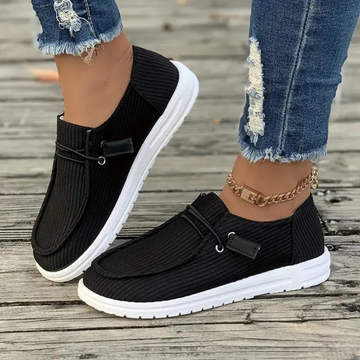 Breathable Flat Slip-On Shoes for Women – Summer Comfort