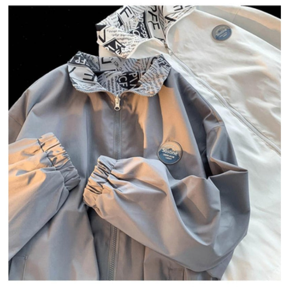 Reversible Jacket with Printed Design for Women - Lavinia