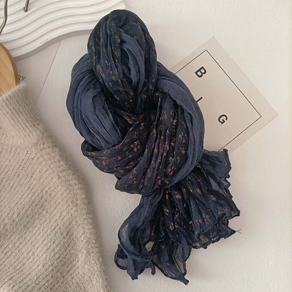 Floral Print Long Scarf for Women - Vittoria