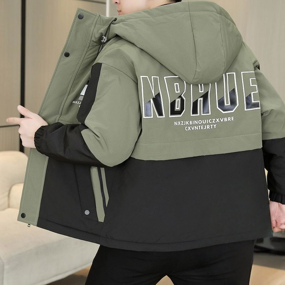 Insulated Jacket with Fleece Lining for Men - Sveva