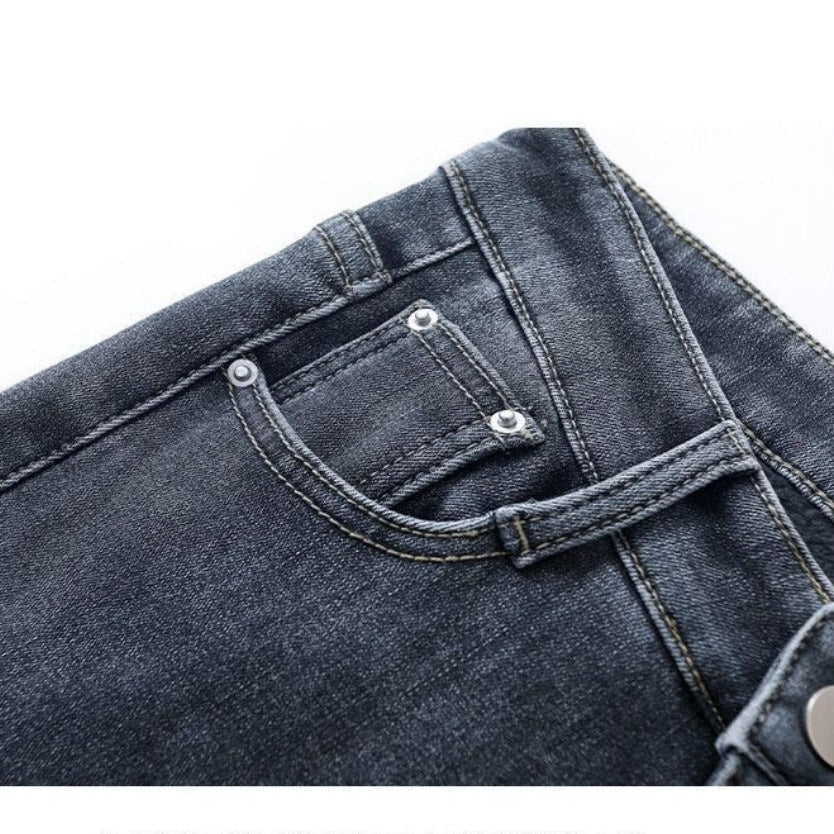 Denim Jeans with Fleece Lining for Women - Ylenia