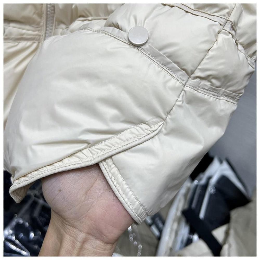 Puffer Vest with High Collar for Women - Greta