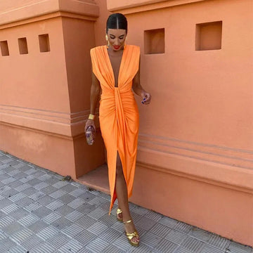 Elegant Casual Summer Dress with Flattering Fit for Women