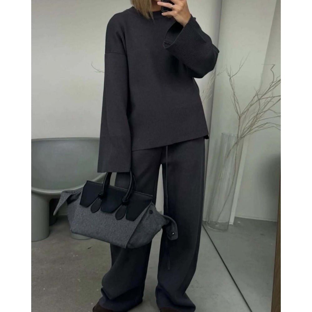 Knit Sweater and Pants Set for Women - Luce