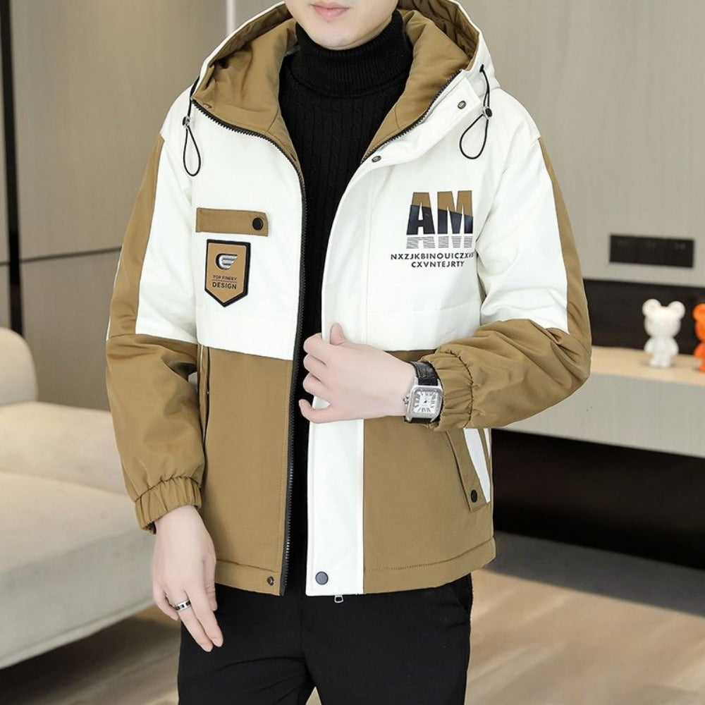 Insulated Jacket with Fleece Lining for Men - Sveva