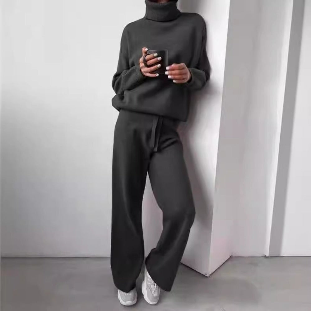 Knit Two Piece Sweater and Pants Set for Women - Ursula