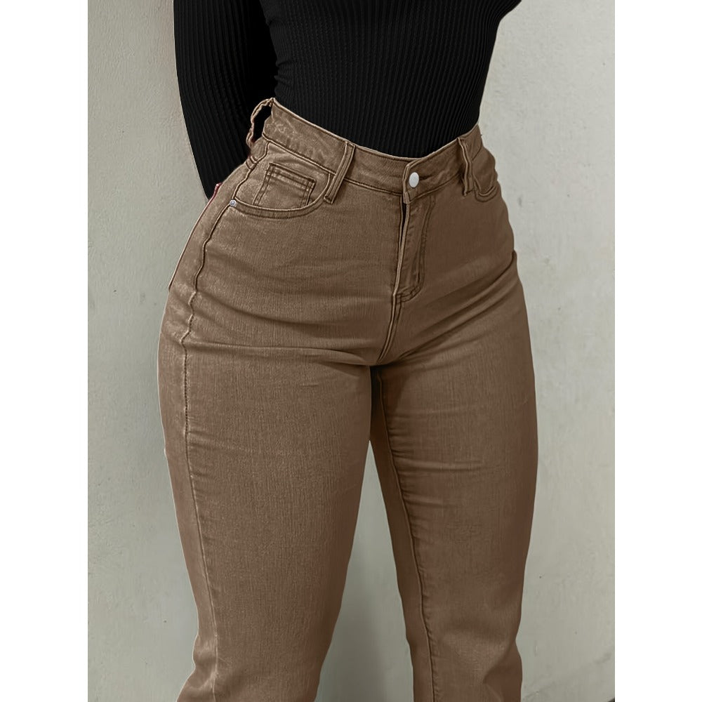 High Waist Flare Jeans for Women - Gelsomina