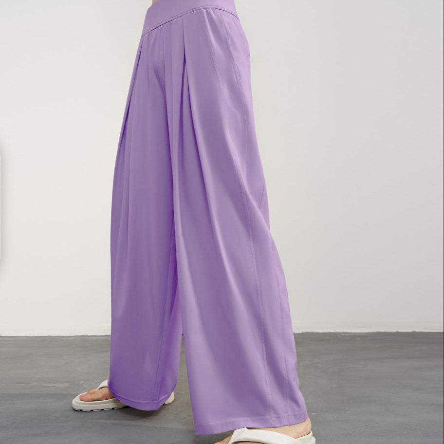 High Waist Wide Leg Pants for Women - Camilla