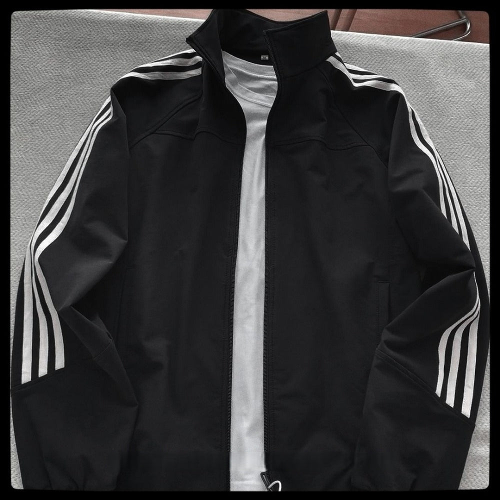 Track Jacket with White Stripes for Women - Livia