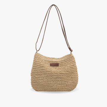 Spacious Braided Shoulder Bag for Women | Stylish Everyday Accessory