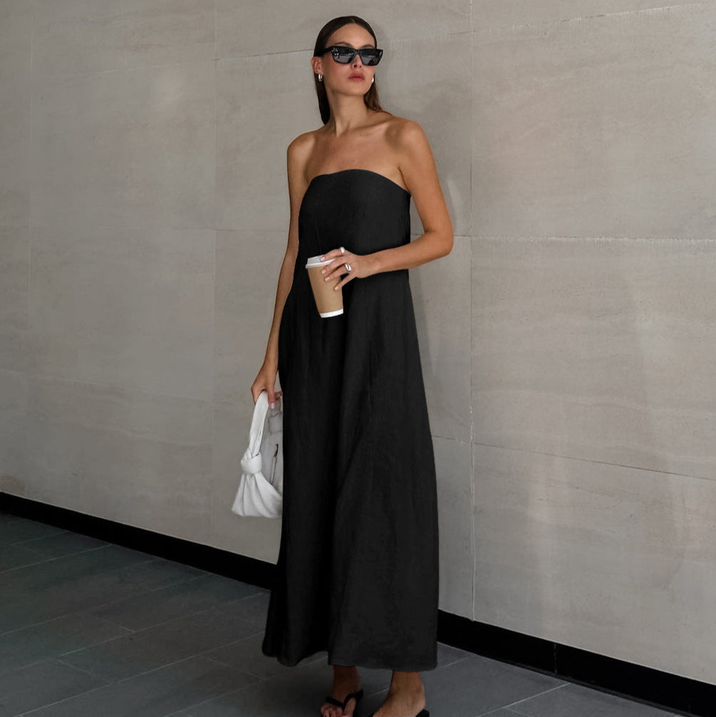 Strapless Maxi Dress for Women - Serena