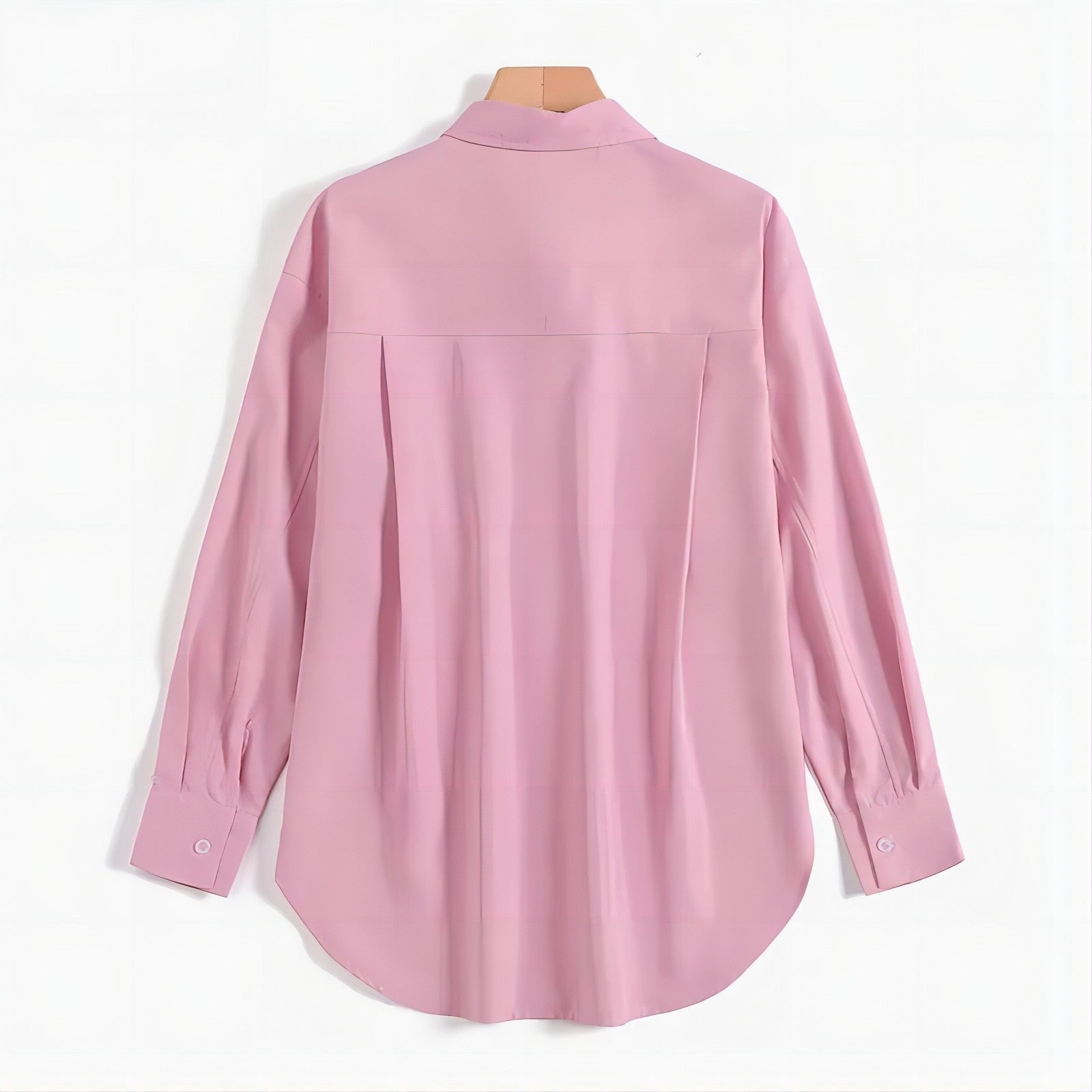 Women’s Oversized Button Up Shirt with Long Sleeves