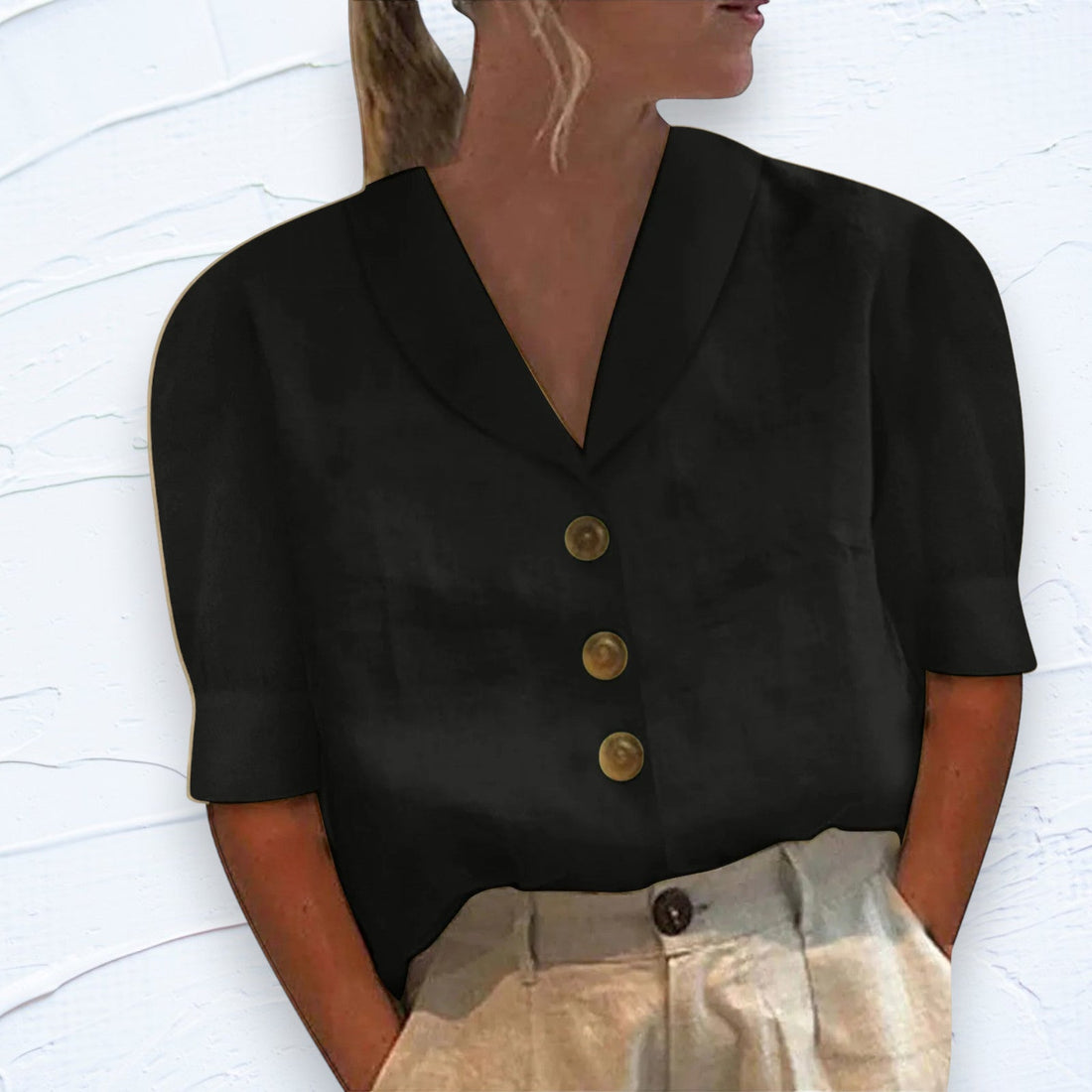 Comfortable Casual Long Sleeve Blouse for Women