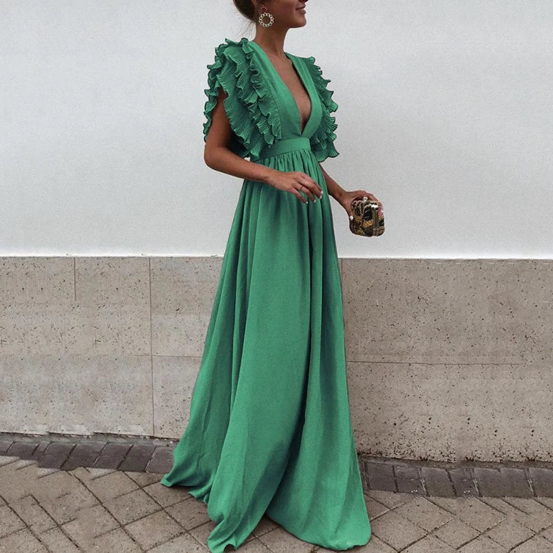 Elegant Stylish Midi Dress with Flattering Fit for Women