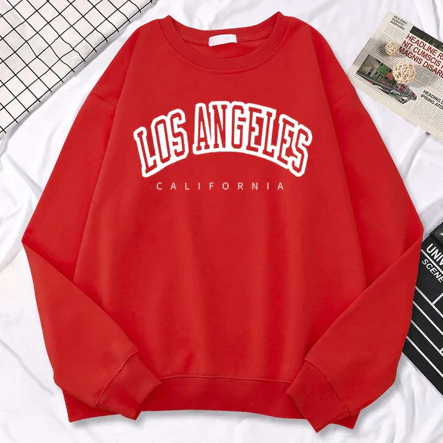 Trendy Women’s Graphic Sweatshirt with Cozy Warm Long Sleeves