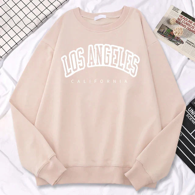 Trendy Women’s Graphic Sweatshirt with Cozy Warm Long Sleeves