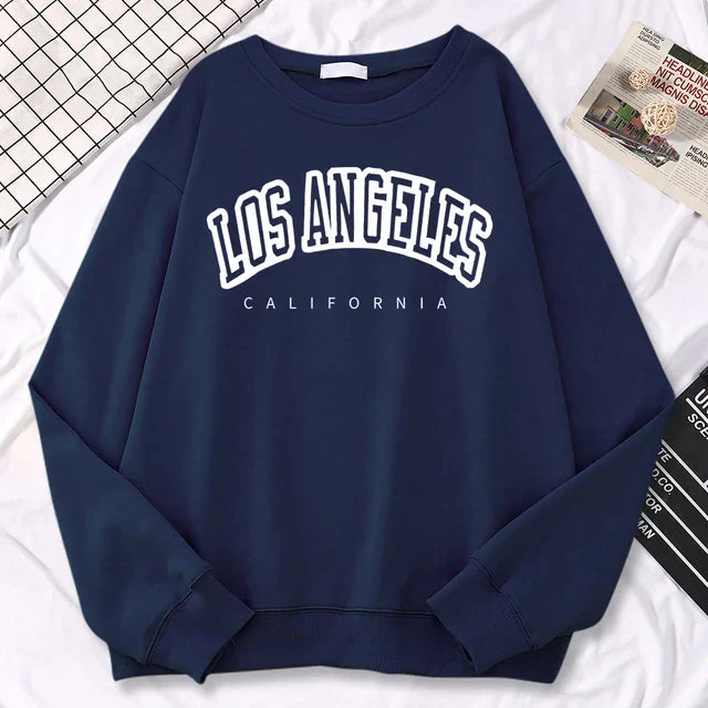 Trendy Women’s Graphic Sweatshirt with Cozy Warm Long Sleeves