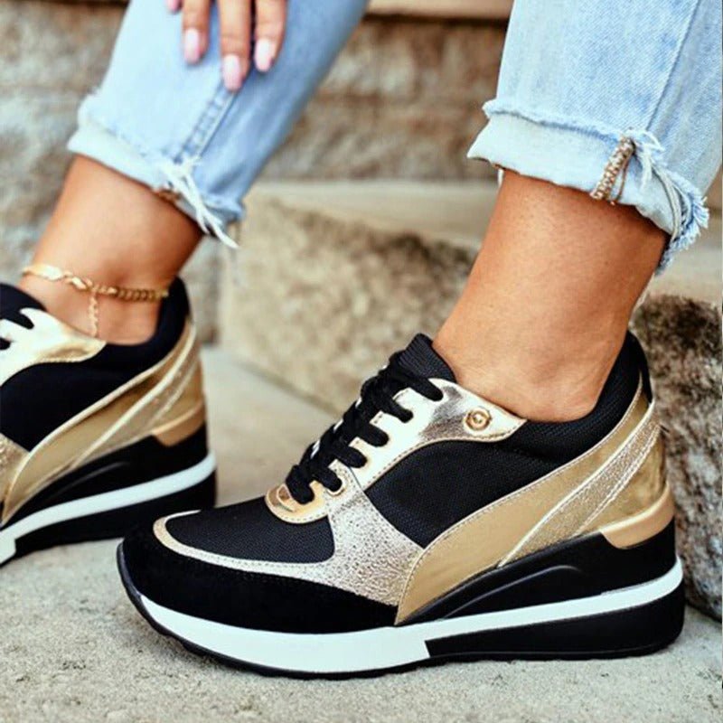 White Basket Sneakers with Casual Design for Women