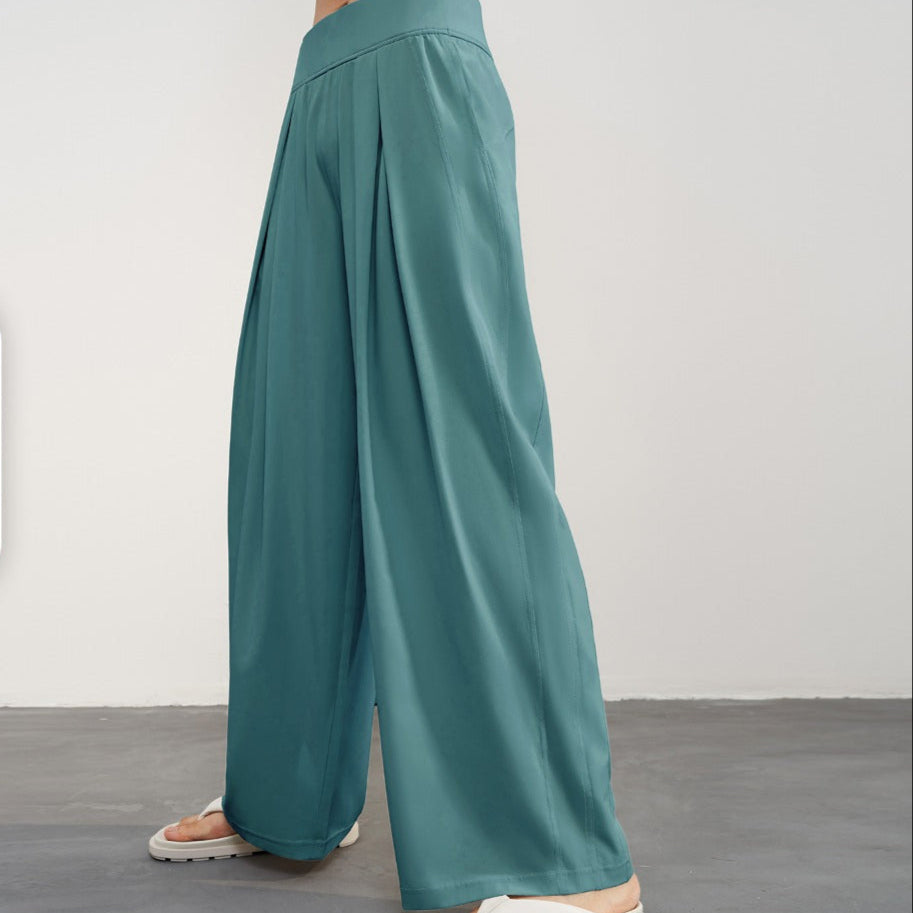 High Waist Wide Leg Pants for Women - Camilla