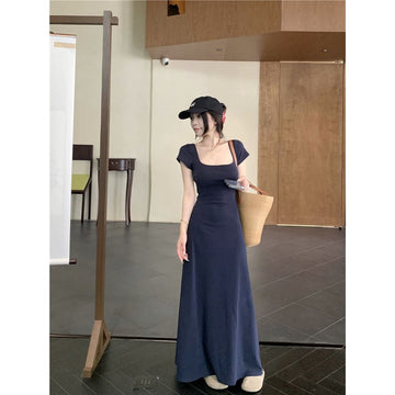 Short Sleeve Maxi Dress for Women - Amalia