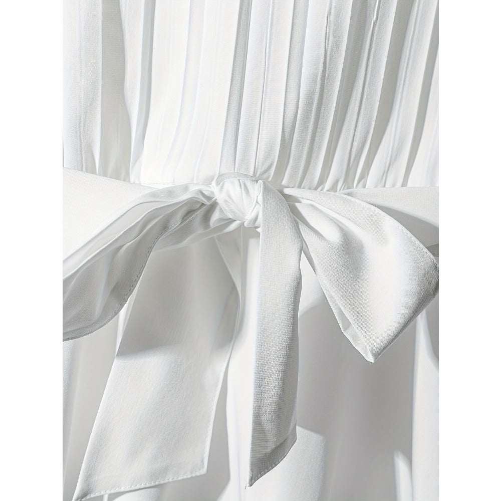 Sleeveless Top and Wide Leg Pants Set for Women - Valentina