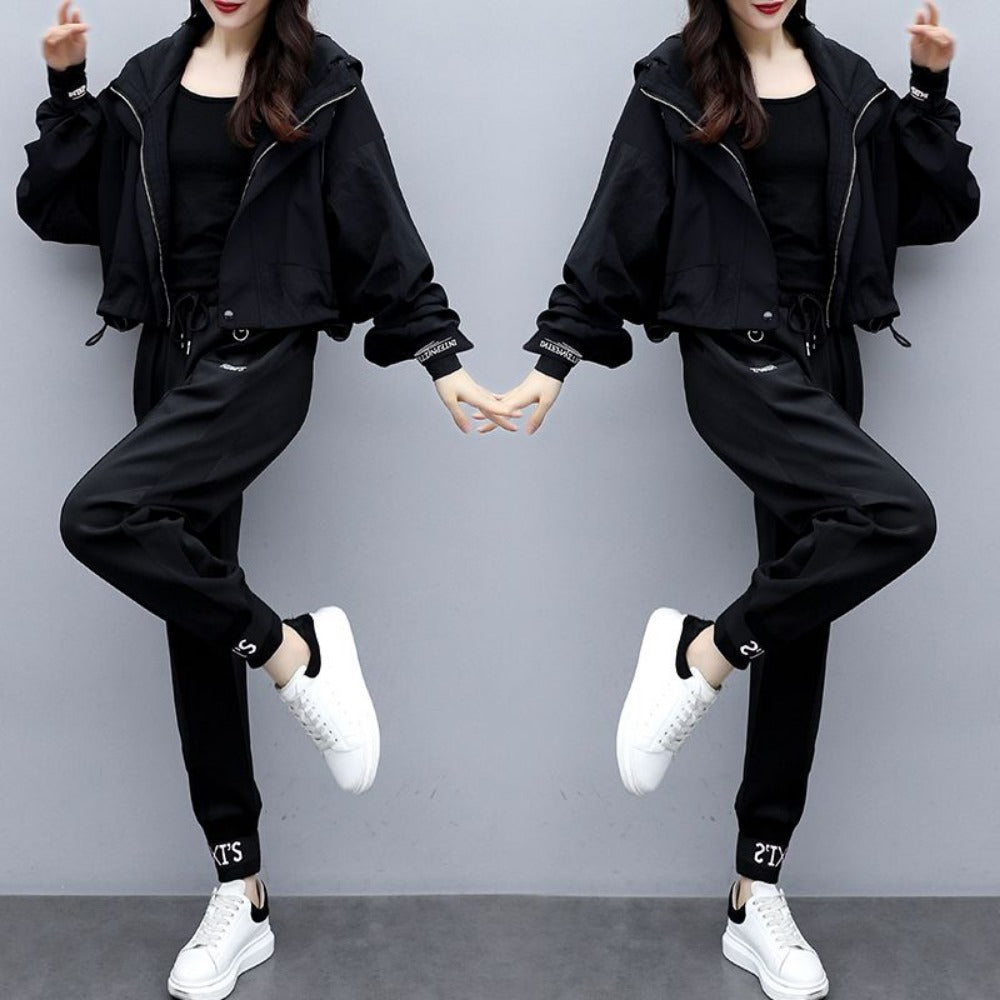 Two Piece Tracksuit with Hoodie for Women - Cosima