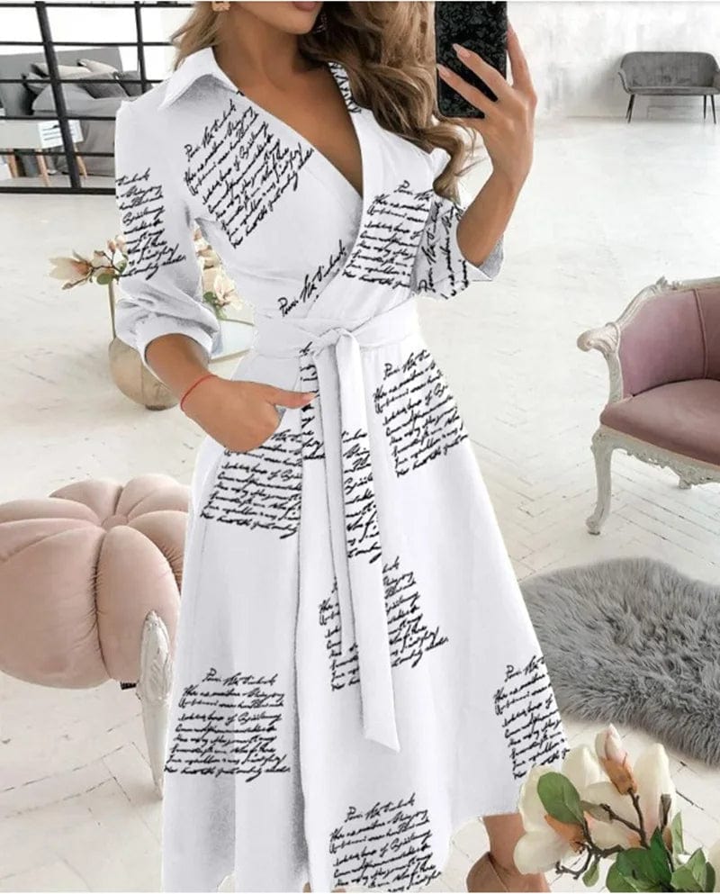 Women’s Elegant Midi Dress for Formal and Evening Wear