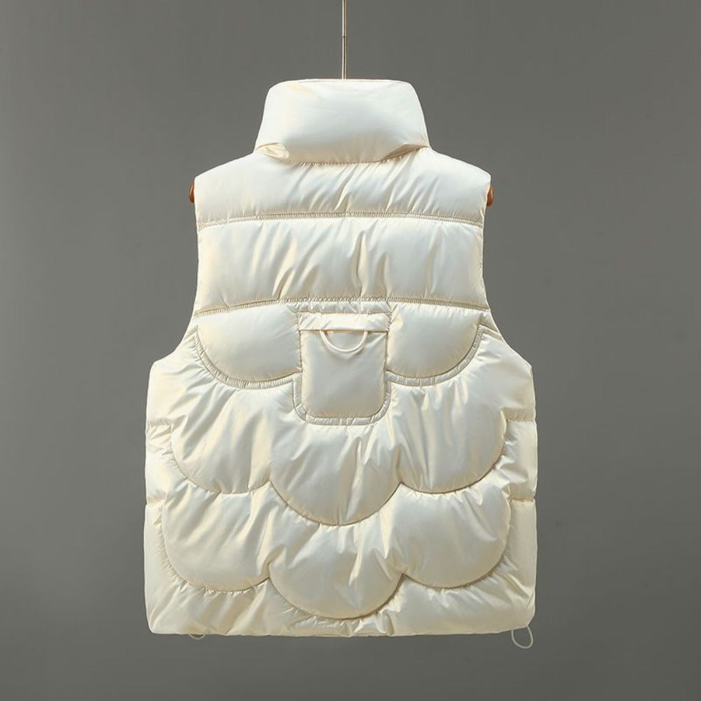 Puffer Vest with Zipper Pockets for Men - Giorgia