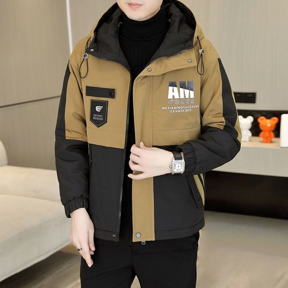 Insulated Jacket with Fleece Lining for Men - Sveva