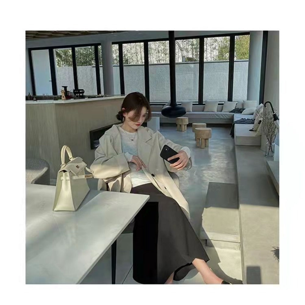 Oversized Double Breasted Blazer for Women - Graziella