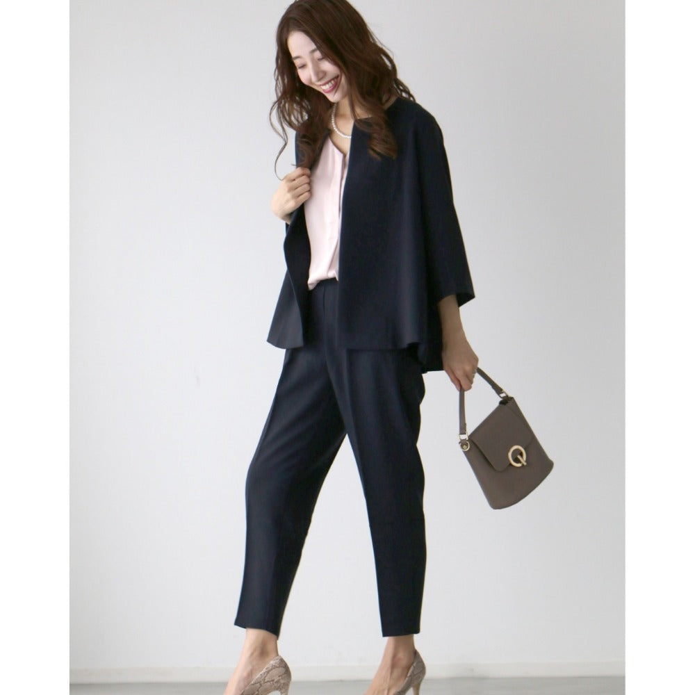 Two Piece Pantsuit with Top for Women - Dalila