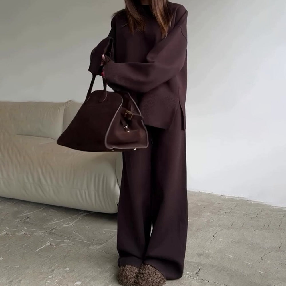 Knit Sweater and Pants Set for Women - Luce