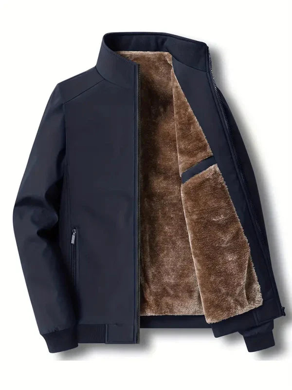 Men's Plush Lining Jacke | Dad's Wear