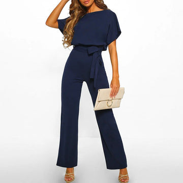 Wide-Leg Summer Jumpsuit for Women | Elegant