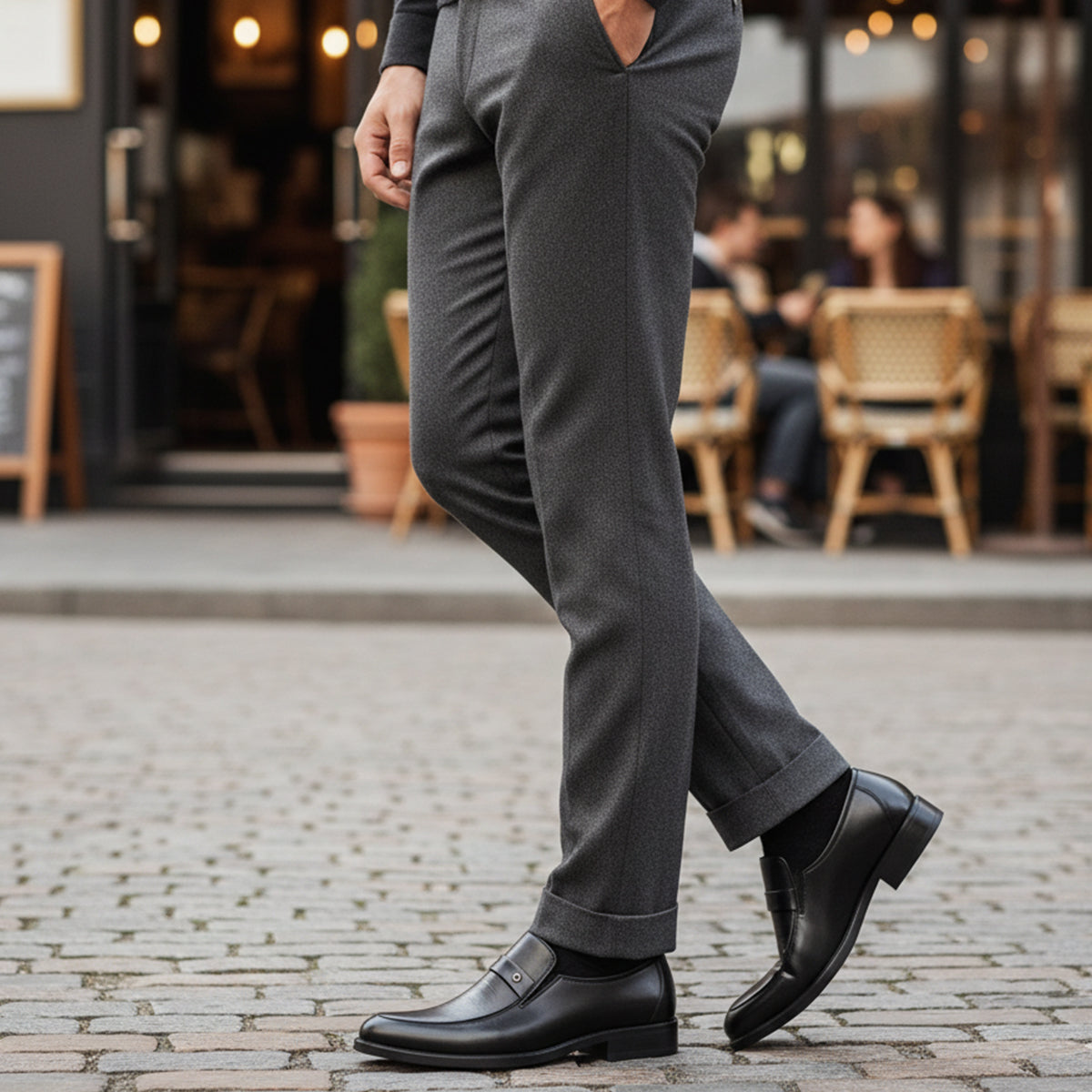 Men's Classic Leather Loafers | Business