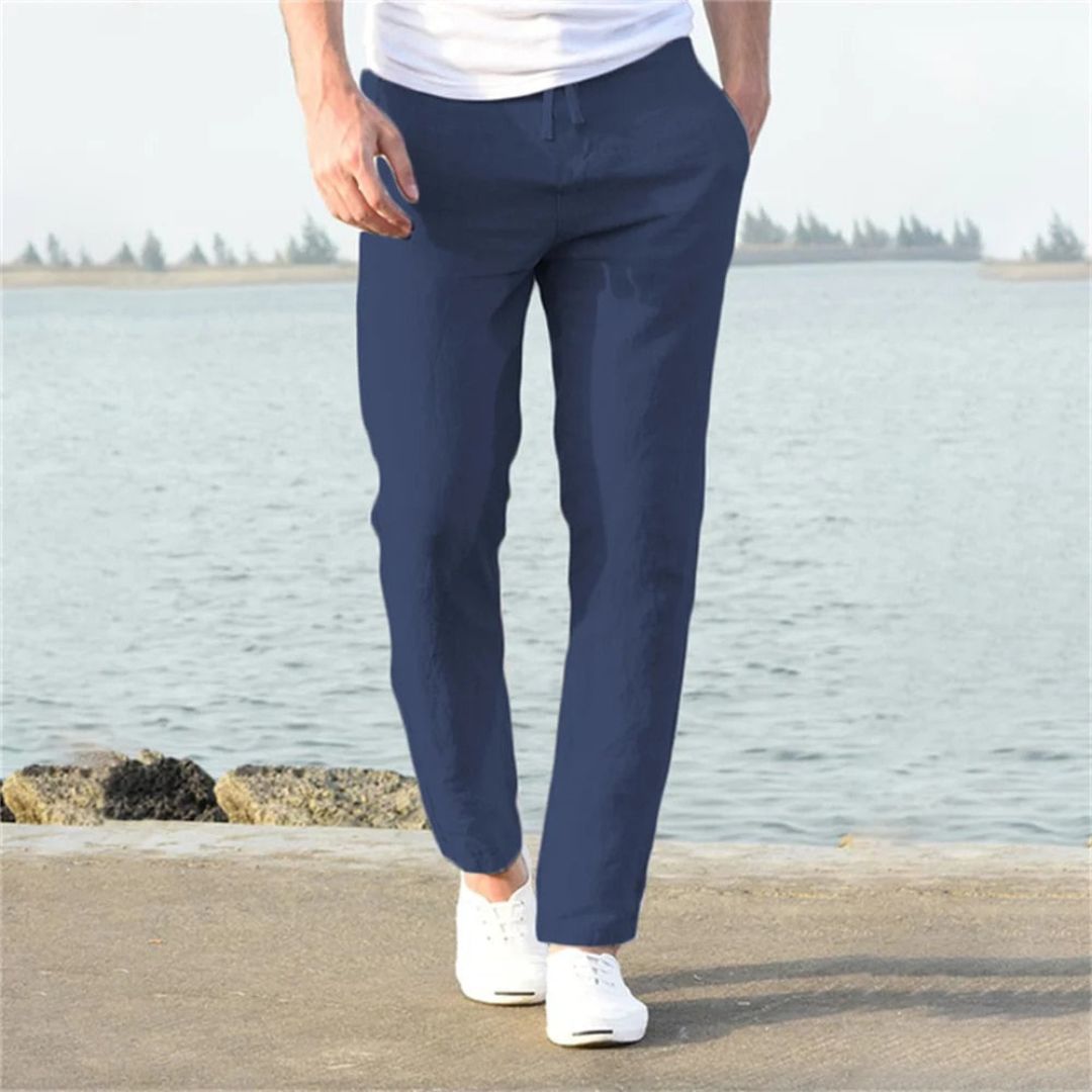 Men's Linen Pants | Slim