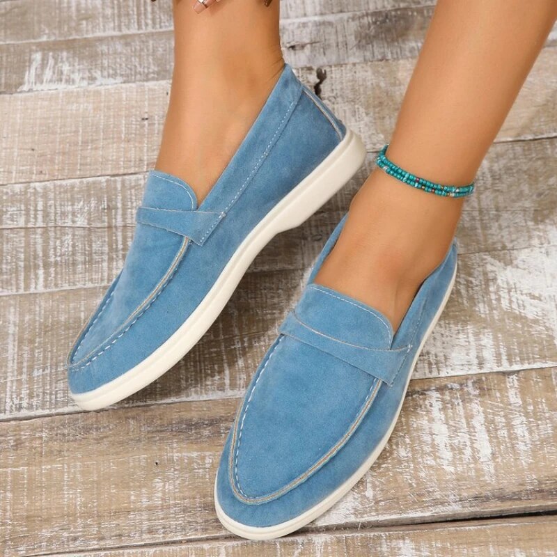 Classic Casual Slip On Loafers with Comfort Fit for Women