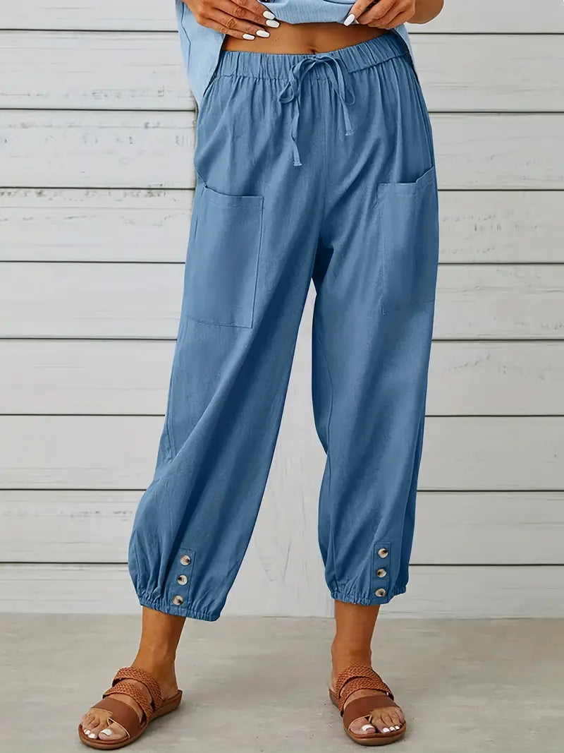Casual Drawstring Summer Shorts for Women | Comfortable and Stylish