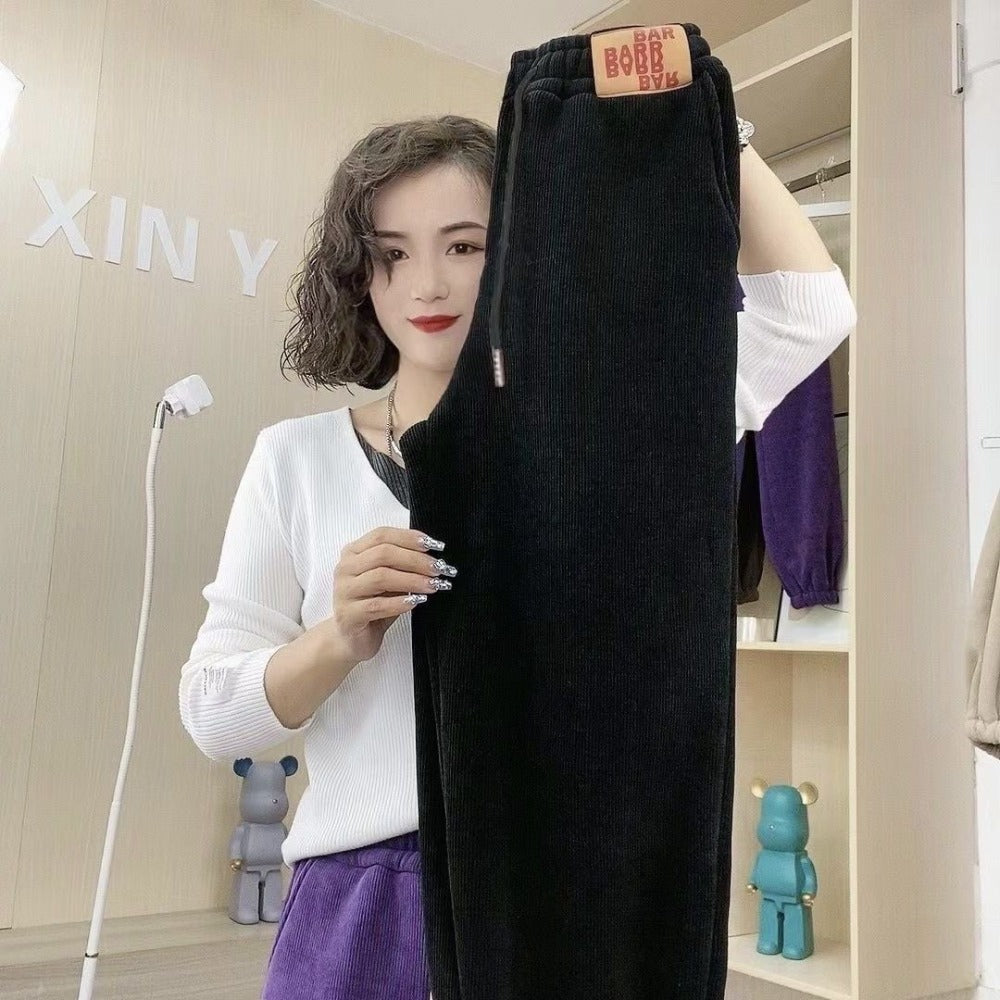 Fleece Lined Jogger Sweatpants for Women - Immacolata