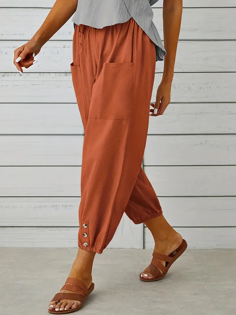 Casual Drawstring Summer Shorts for Women | Comfortable and Stylish