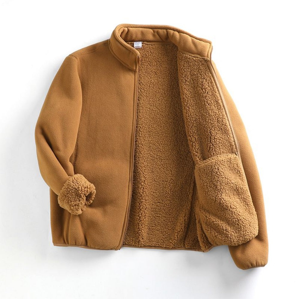 Fleece Lined Winter Jacket for Women - Luisa