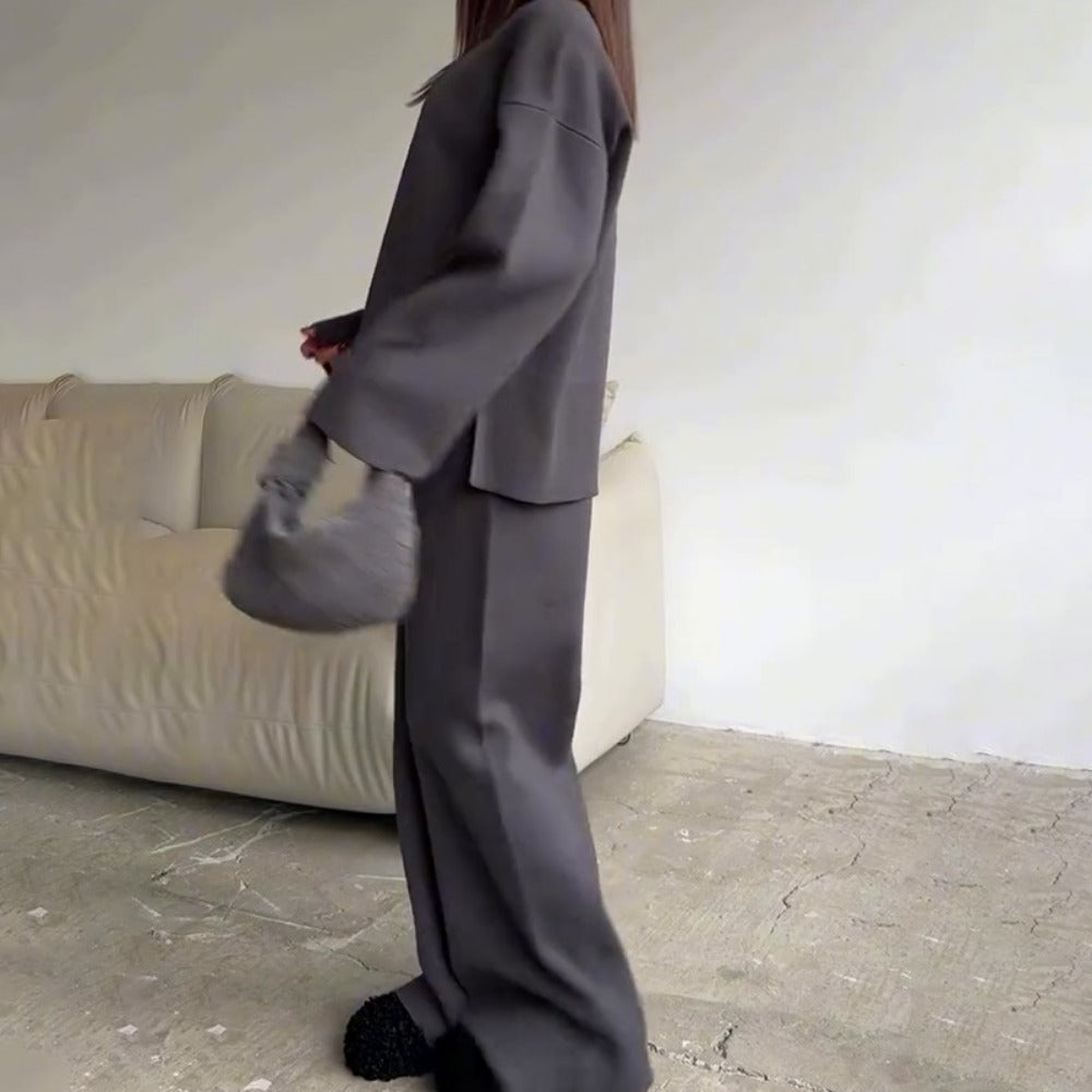 Knit Sweater and Pants Set for Women - Luce