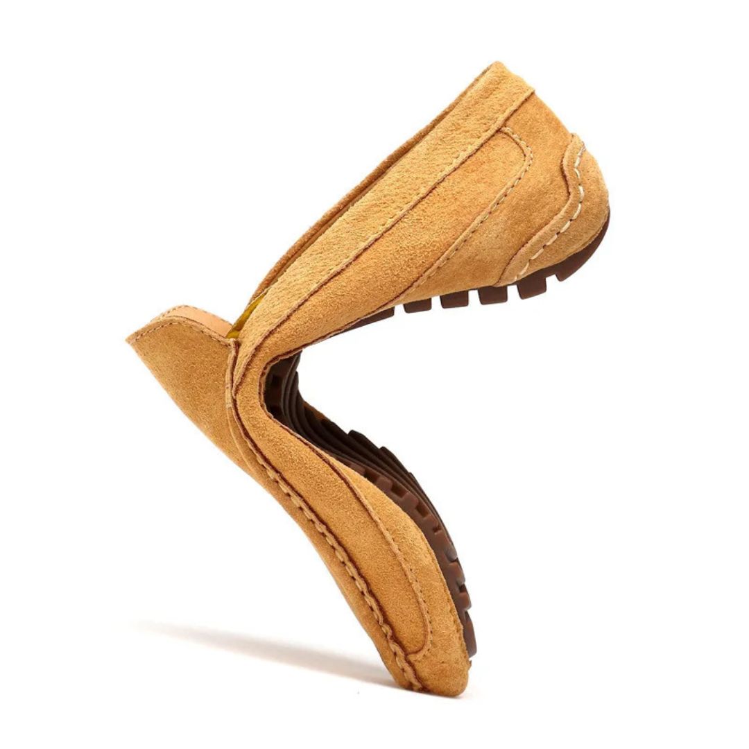 Men's Suede Loafers | Flat