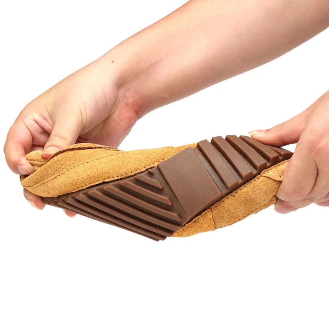 Men's Suede Loafers | Flat