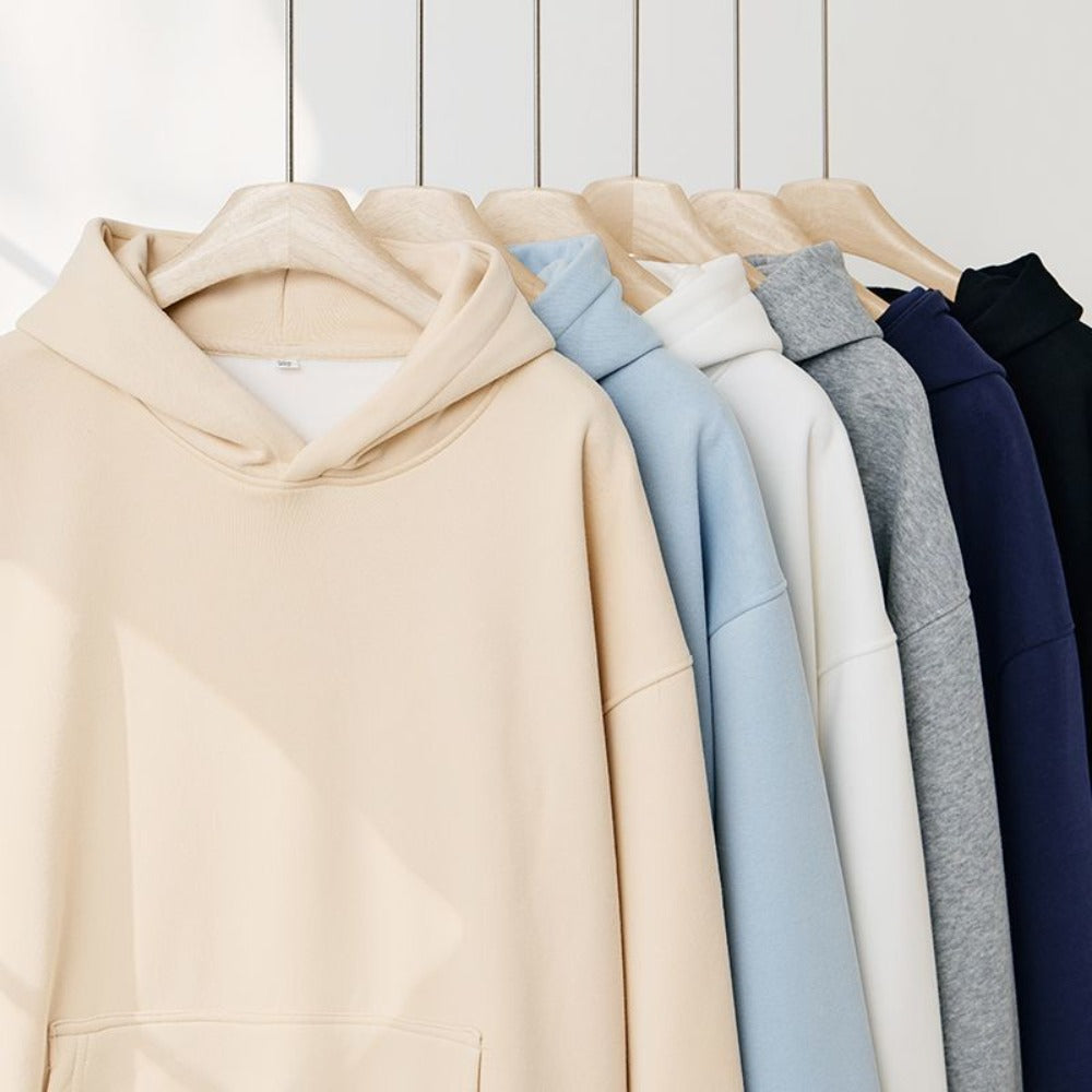 Oversized Hoodie Sweatshirt with Pocket for Women - Giacinta