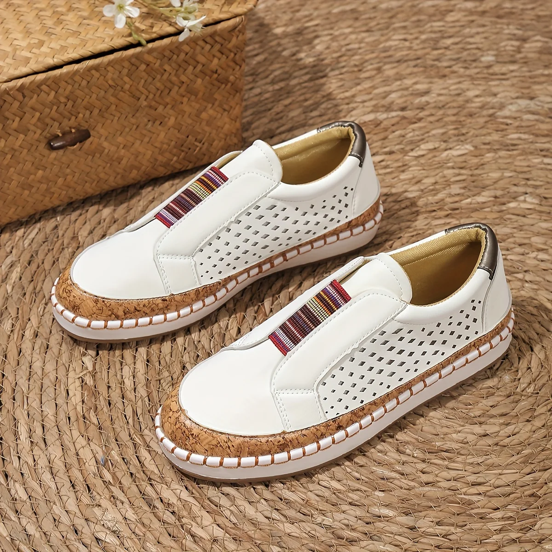 Comfy Orthopedic Slip-On Shoes for Women – Arch Support