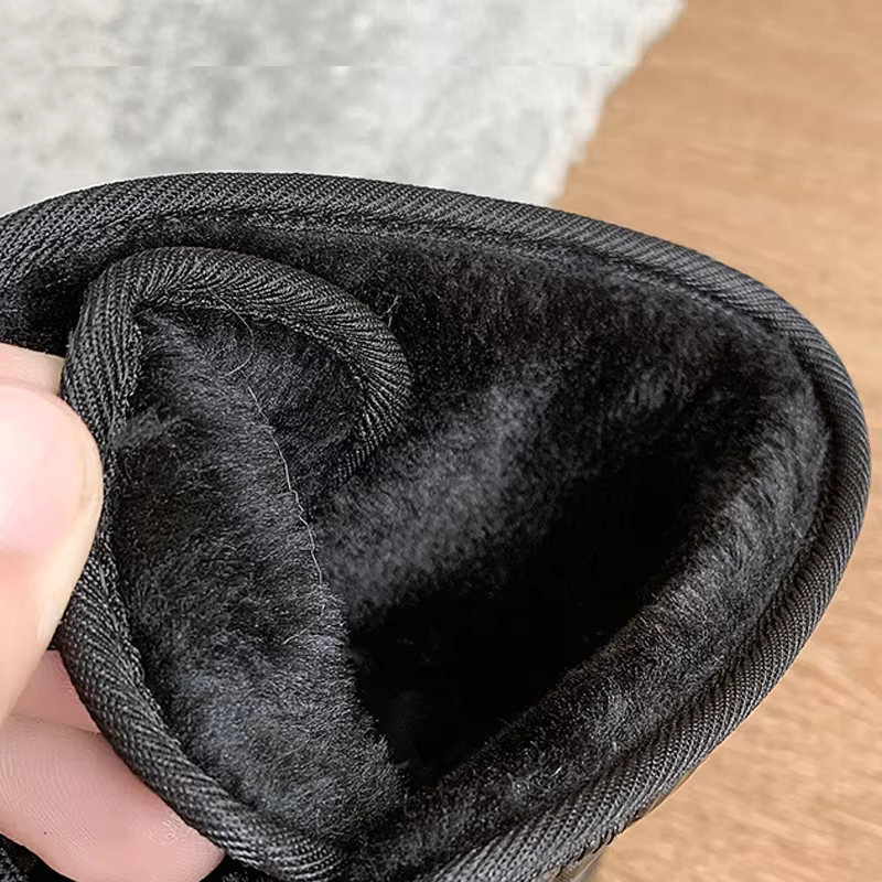 Waterproof Warm Ankle Boots for Women with Cozy Lining