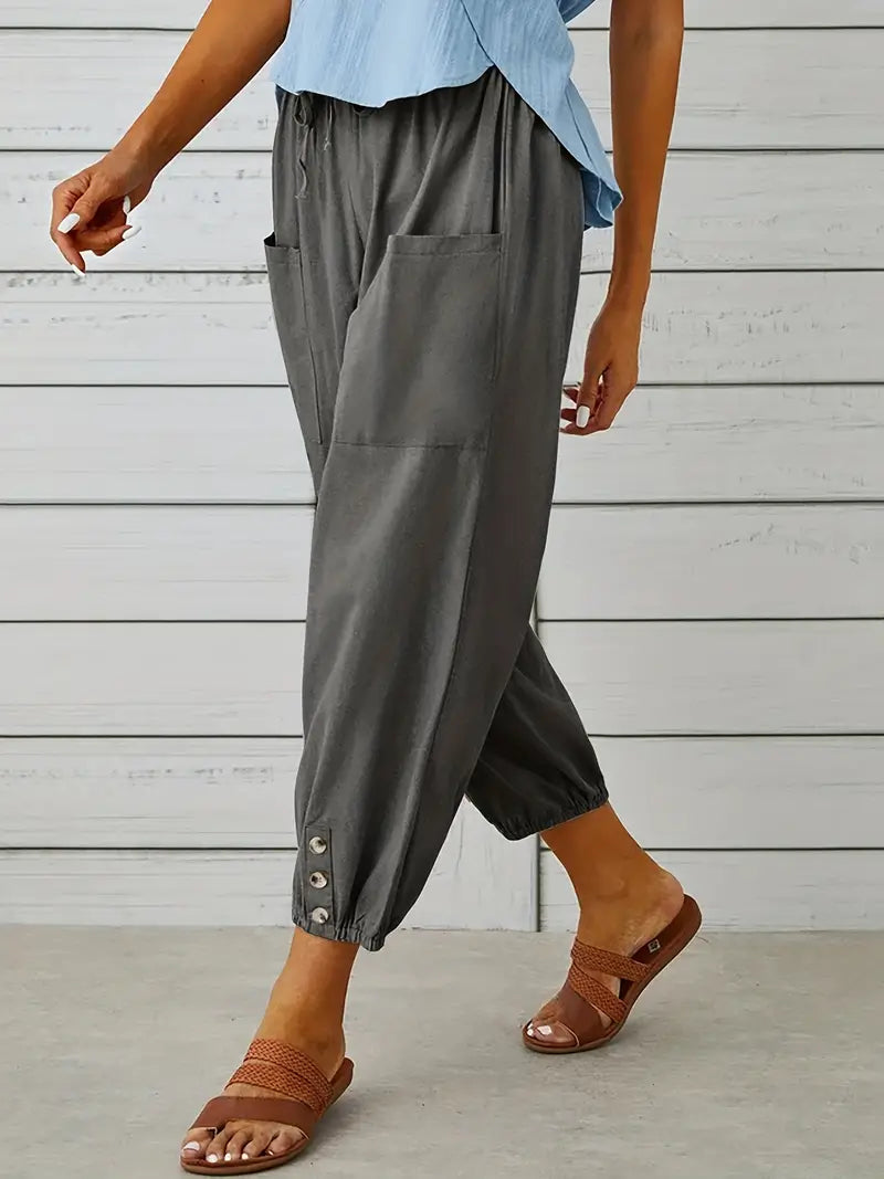 Casual Drawstring Summer Shorts for Women | Comfortable and Stylish